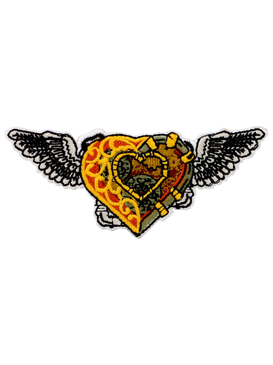 Steampunk Heart Patch (EB2363)