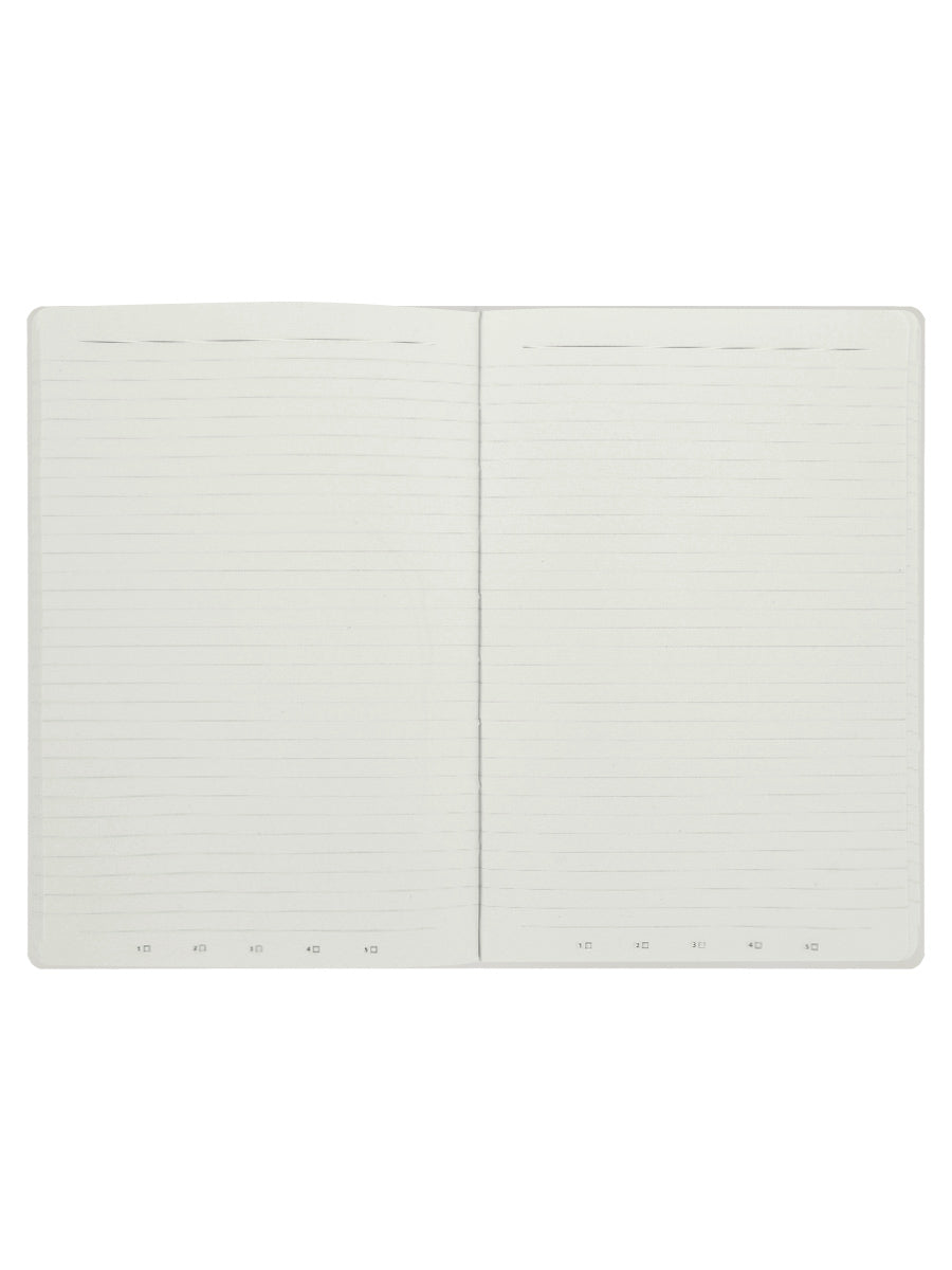 MYNO105 Stuff I'll Never Get Round To Doing Cream A5 Hard Cover Notebook
