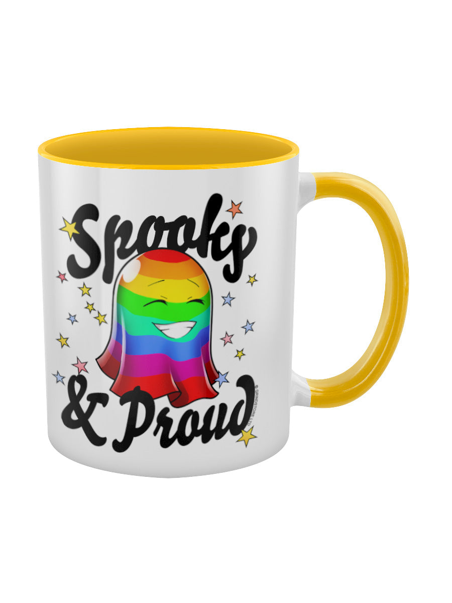 Spooky & Proud Yellow Inner 2-Tone Mug (PRMug438714)