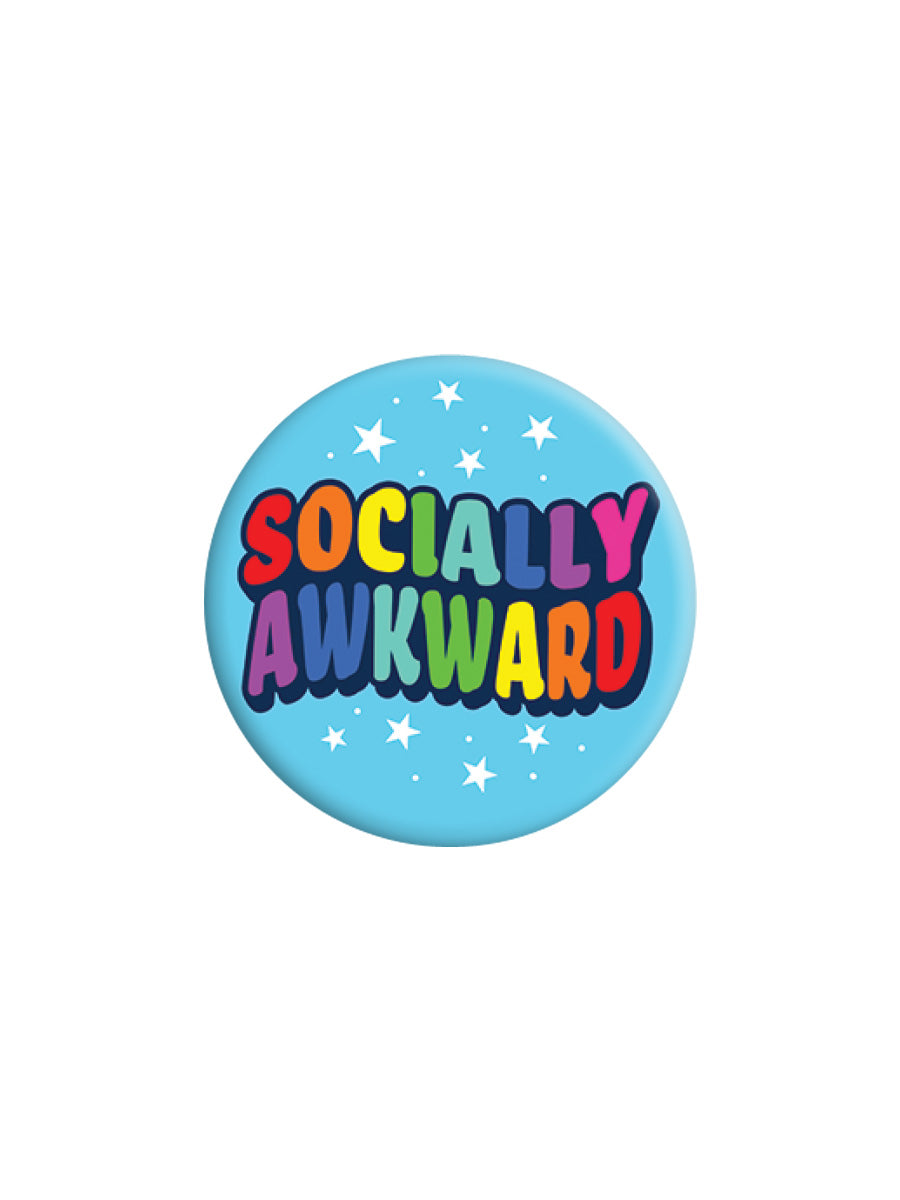 Socially Awkwardr Badge (BDG25-67)