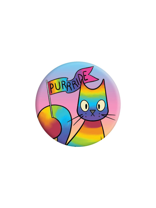 Spooky Cat Purride Badge (BDG25-69 )