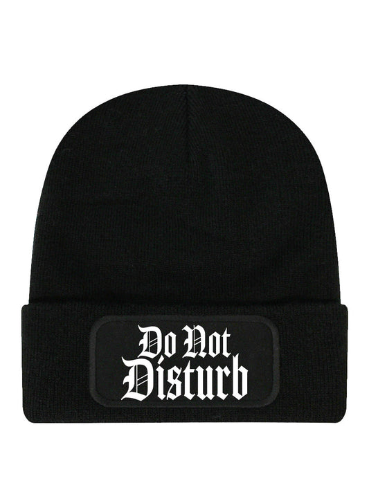 Do Not Disturb Black Beanie (GSBean68 )