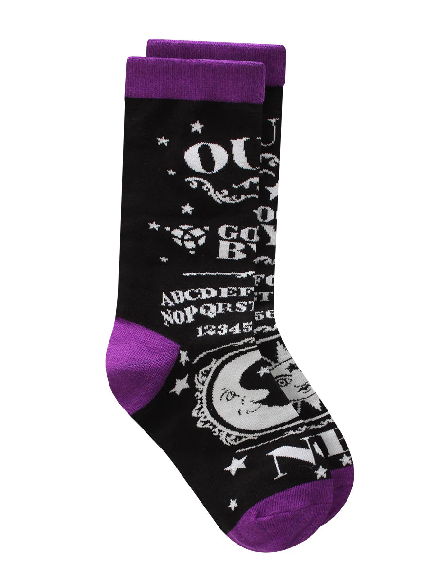 Twisted Soles Ouija Adult Socks Size UK 3-7 (TWSSOK010-1)