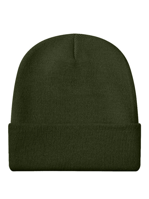 Strange & Unusual Olive Green Beanie