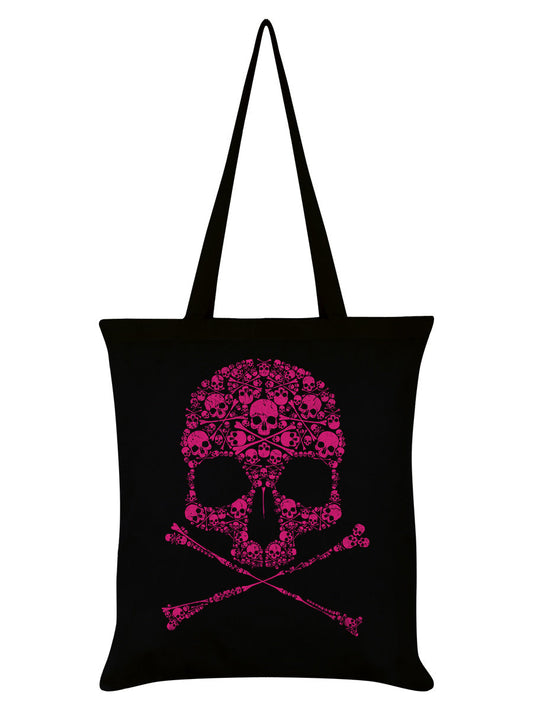 PRDRIPSKULTOTE Unorthodox Collective Drip Skull Black Tote Bag