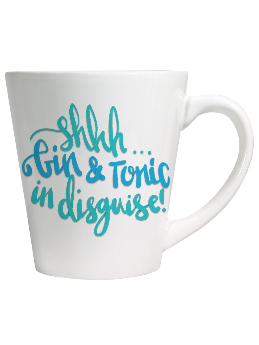Shhh Gin & Tonic In Disguise Latte Mug (LATMUG31 )