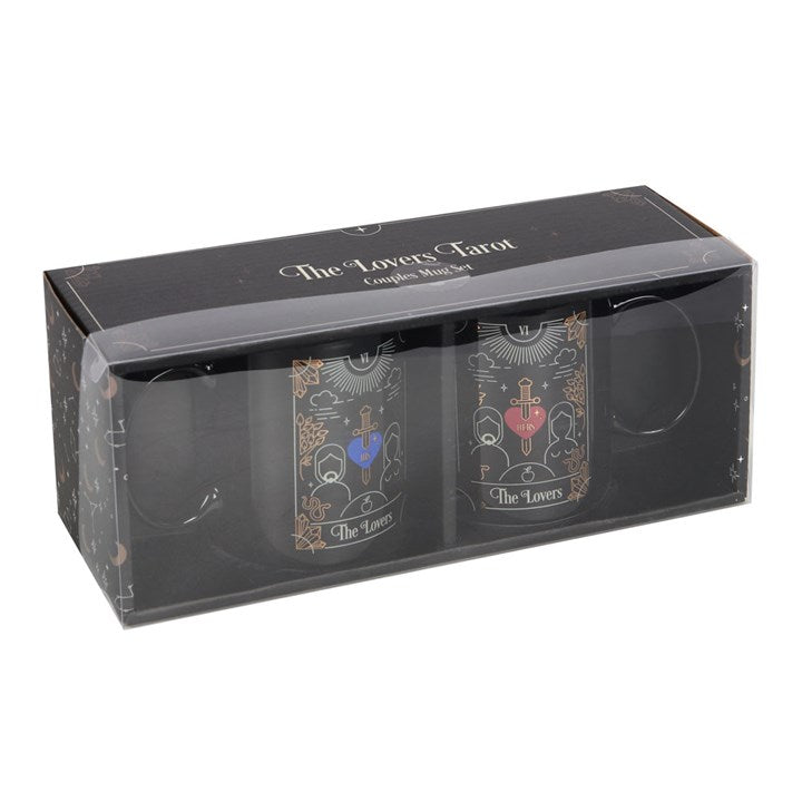 THE LOVERS TAROT COUPLES MUG SET