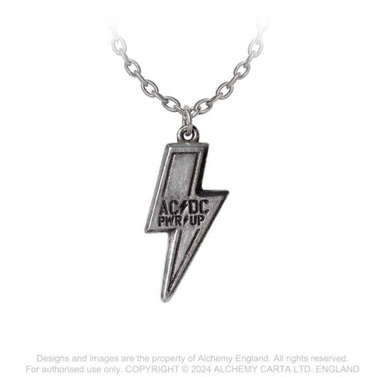 AC/DC PWR/UP FLASH LOGO PENDANT (PP524)