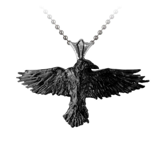 Black Raven (P193) Pendant