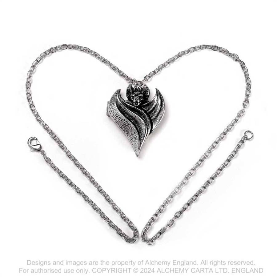 DARKEN HEART LOCKET (P949)