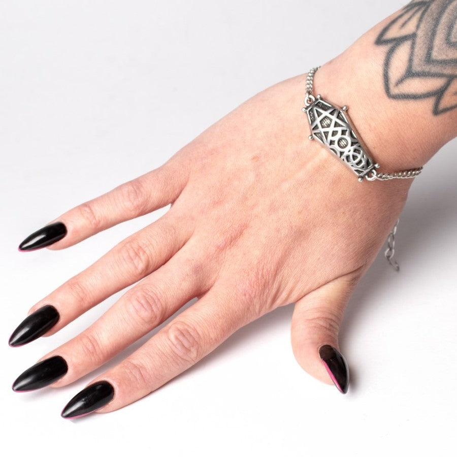 Hex Coffin (A144) Bracelet