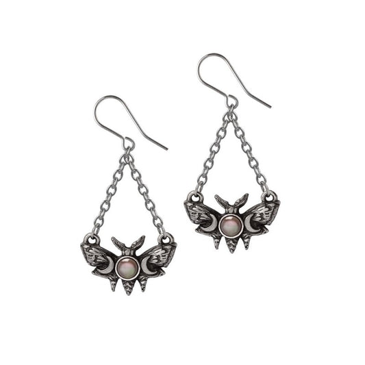 Lunar Moth (E488) Earrings