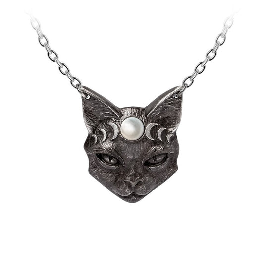 Mystic Moon Cat (P988) Pendant