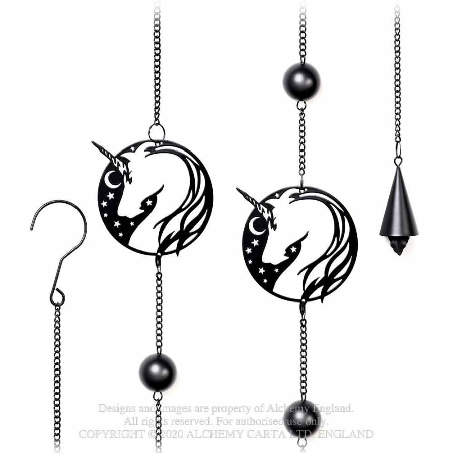 NIGHT UNICORN (HD23) hanging decorations/ wind chime