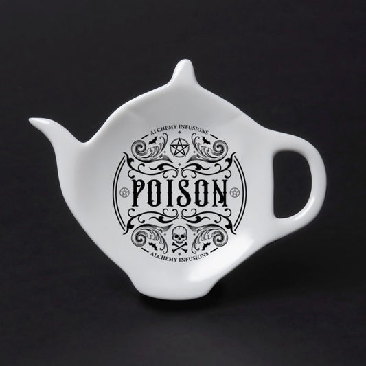 Poison TEABAG HOLDER AND SPOON REST (SR9)