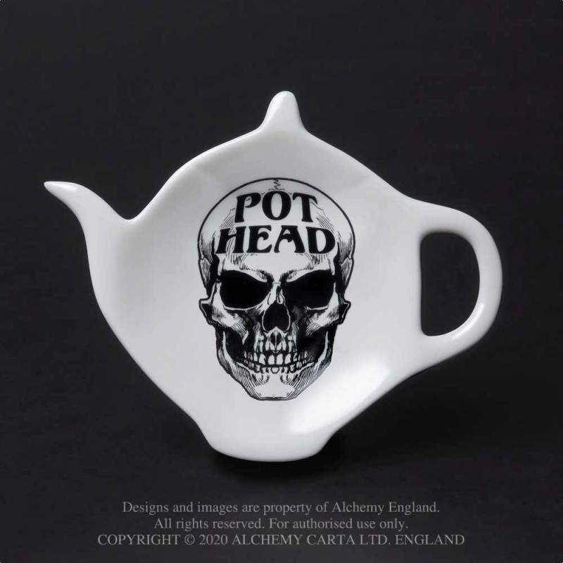 POT HEAD: TEA SPOON HOLDER/REST (SR6)