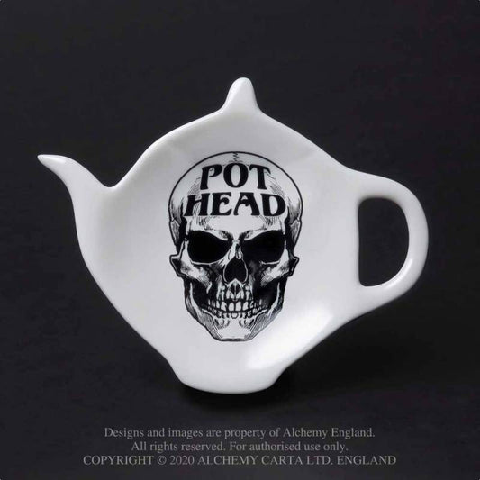 POT HEAD: TEA SPOON HOLDER/REST (SR6)