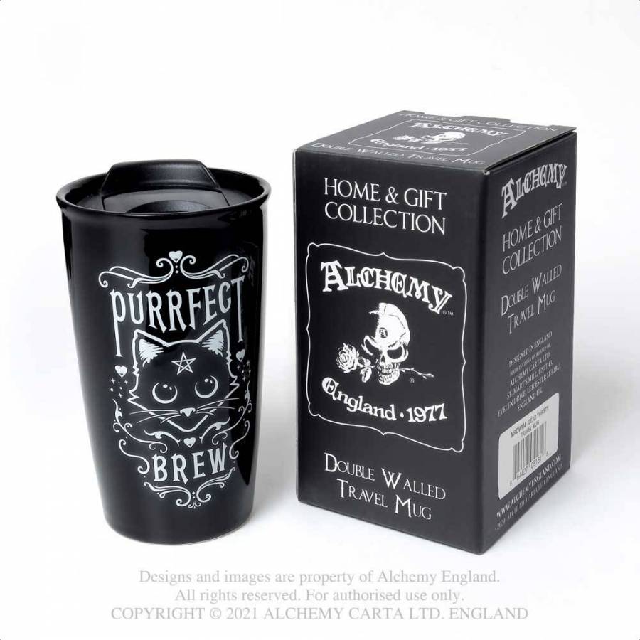 PURRFECT BREW: DOUBLE WALLED MUG (MRDWM3)