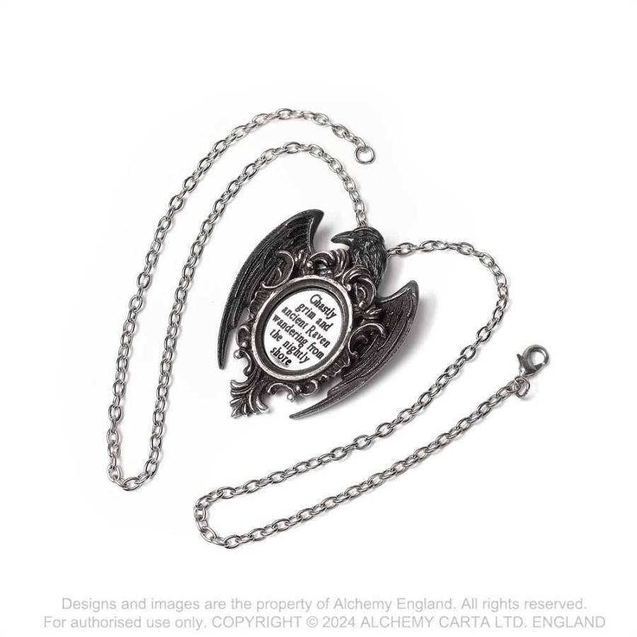 QUOTH THE RAVEN (P958) Pendant