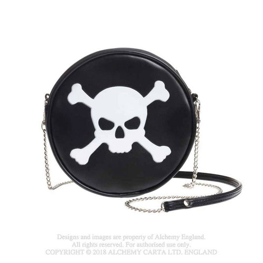 SKULL & CROSSBONES (GB7) Purse/ Shoulder Bag