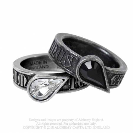 TWIN HEART PROMISE RING (R226)