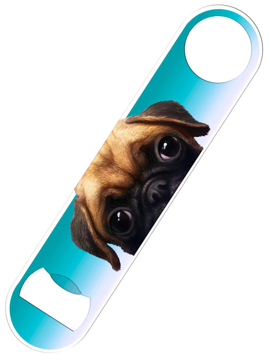Inquisitive Creatures Pug Bar Blade Bottle Opener (PRBB161)