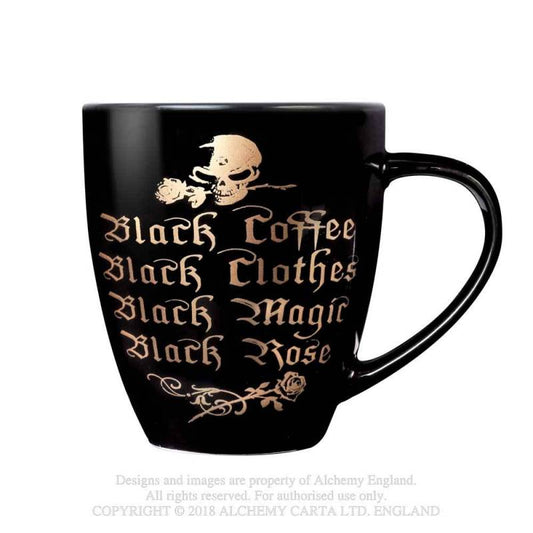 BLACK COFFEE, BLACK CLOTHES... Mug (ALMUG12)