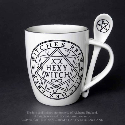 HEXY WITCH: MUG AND SPOON SET (ALMUG15)