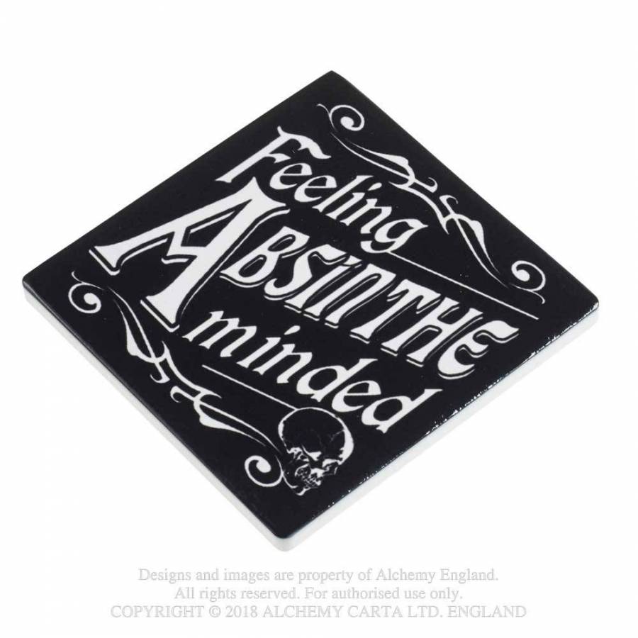 FEELING ABSINTHE MINDED coaster (CC4)