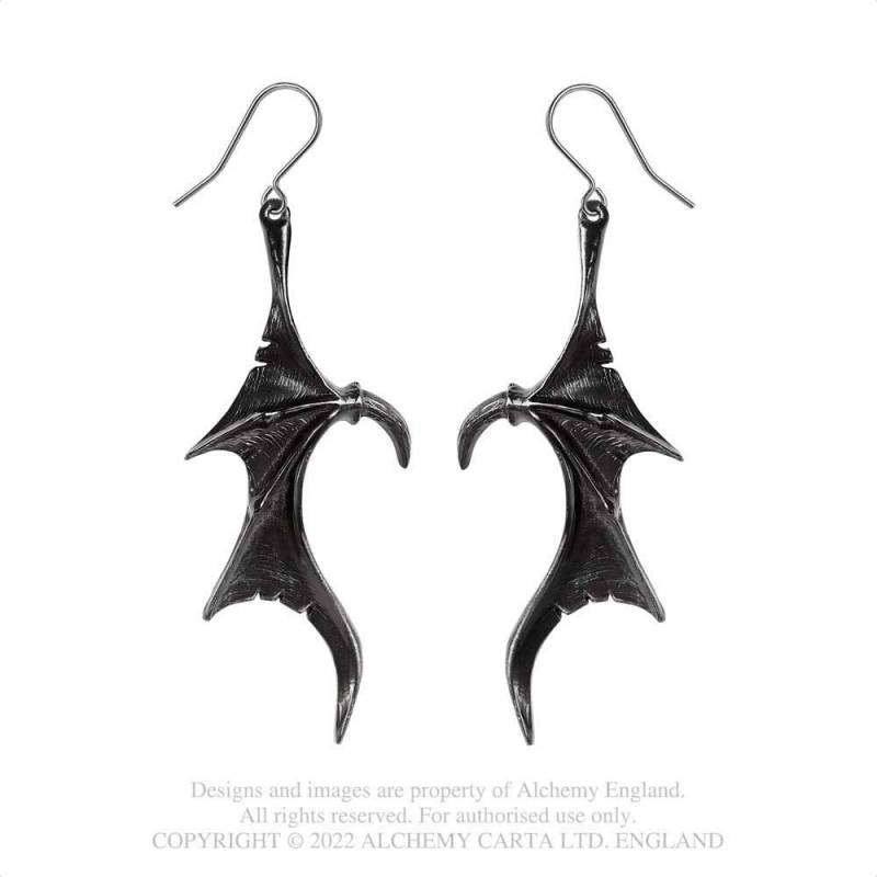 WINGS OF MIDNIGHT Earrings (PAIR) (E463)