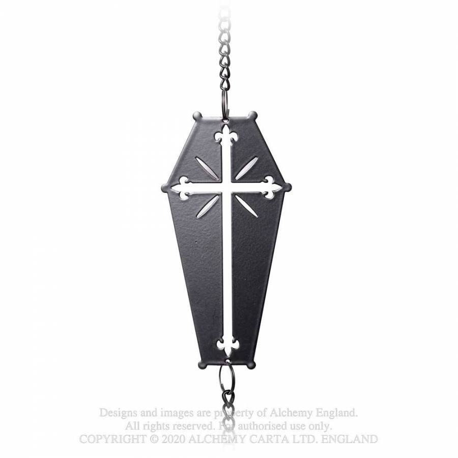 COFFIN CROSS (HD15) hanging decorations/ wind chime