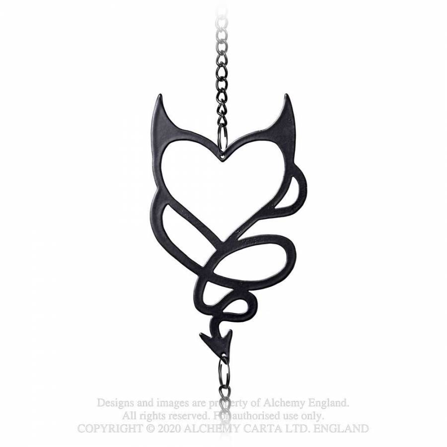 DEVIL HEART (HD19) hanging decorations/ wind chime