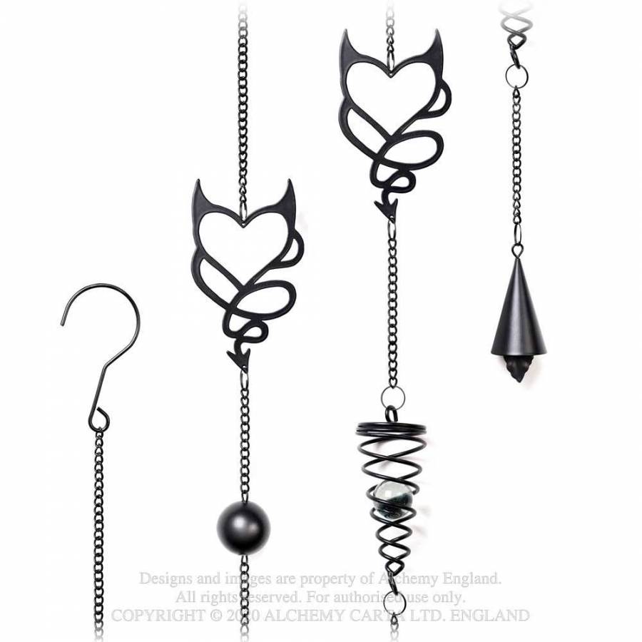 DEVIL HEART (HD19) hanging decorations/ wind chime