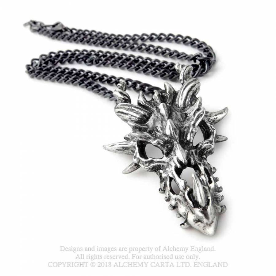 DRAGON SKULL (P625) Pendant