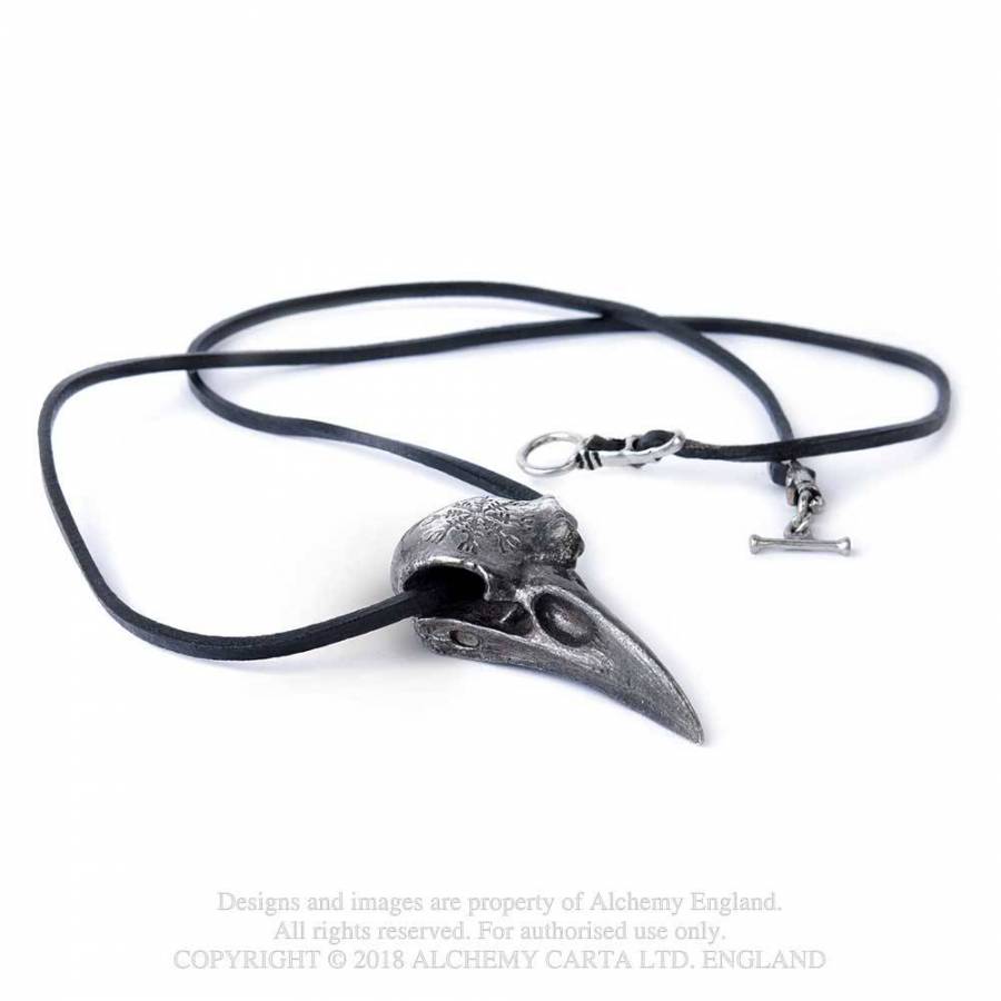 HELM OF AWE RAVENSKULL (P687) Pendant