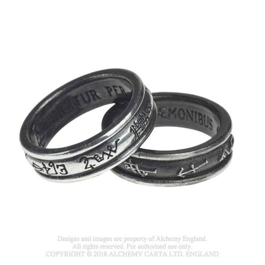 DEMON BLACK & ANGEL WHITE Ring (R212)