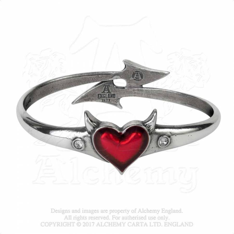 DEVIL HEART Bangle (ULFA6)