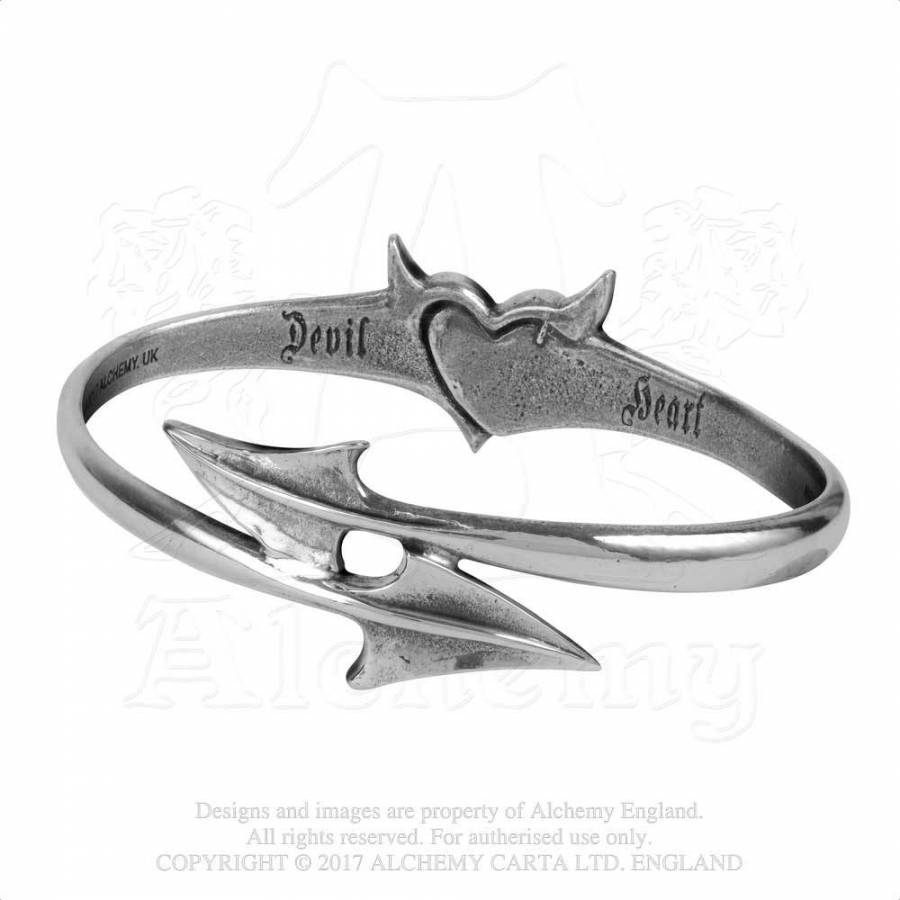 DEVIL HEART Bangle (ULFA6)