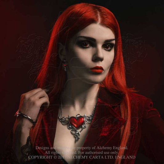 DEVIL HEART GENEREUX Necklace (ULFP25)