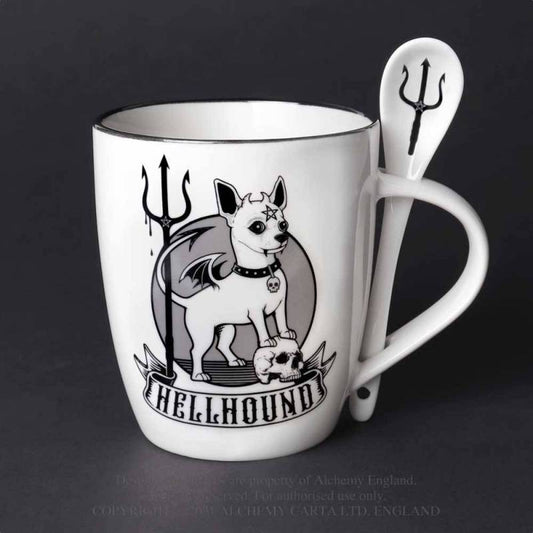 HELLHOUND Mug and Spoon set (ALMUG24)