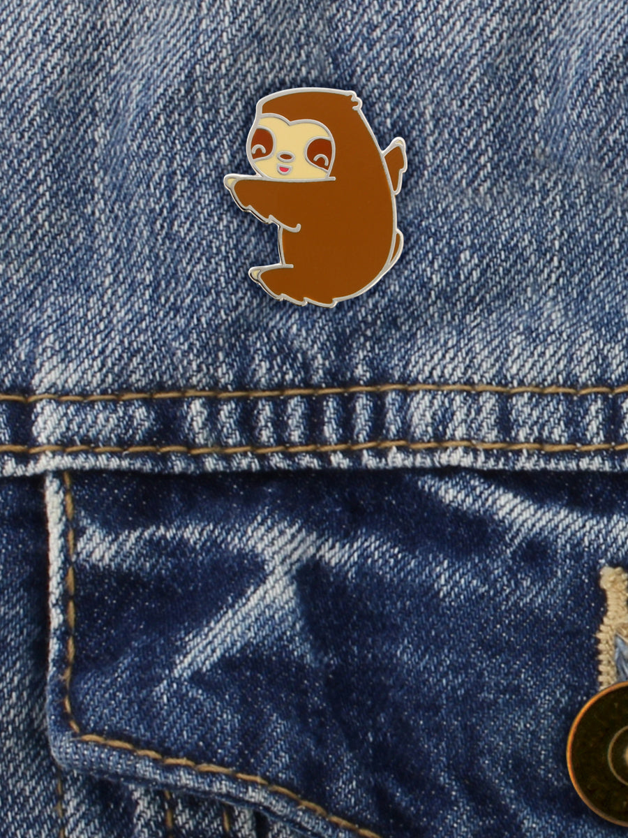 Baby Sloth Enamel Pin Badge Enamel Pin Badge  (GDS-005 )