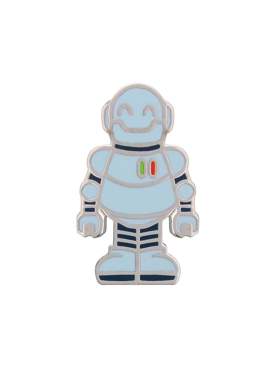 Happy Robot Enamel Pin Badge Enamel Pin Badge  (GDS-006 )