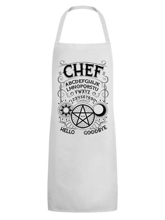 The Spiritual Chef White Apron  (APRON130 )