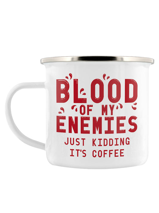 The Blood Of My Enemies Enamel Mug (EM093)