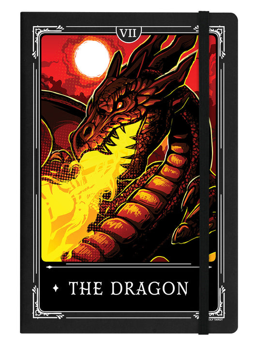 MYNO377 Deadly Tarot Legends The Dragon A5 Hard Cover Notebook