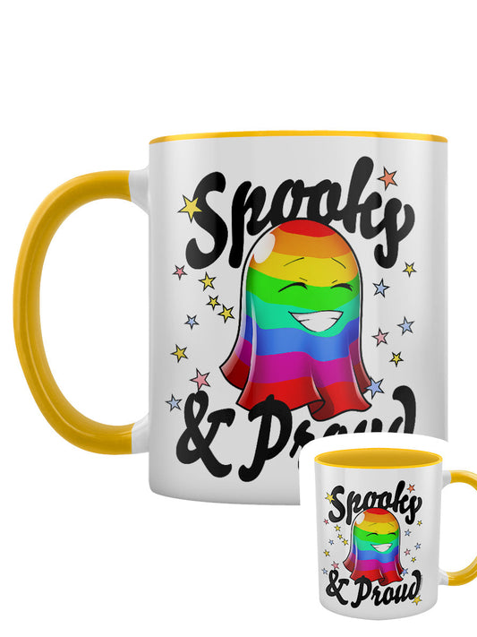 Spooky & Proud Yellow Inner 2-Tone Mug (PRMug438714)