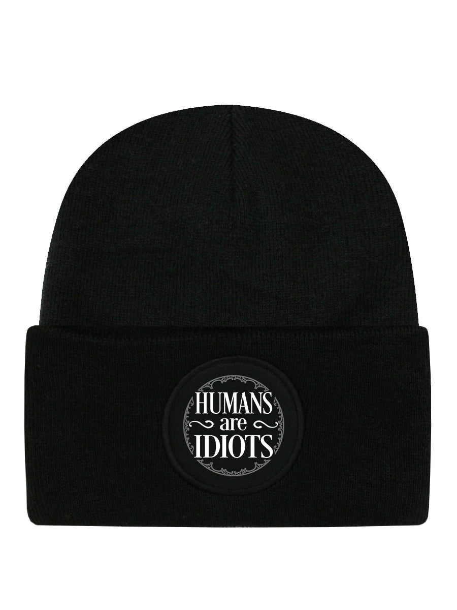 Humans Are Idiots Black Beanie