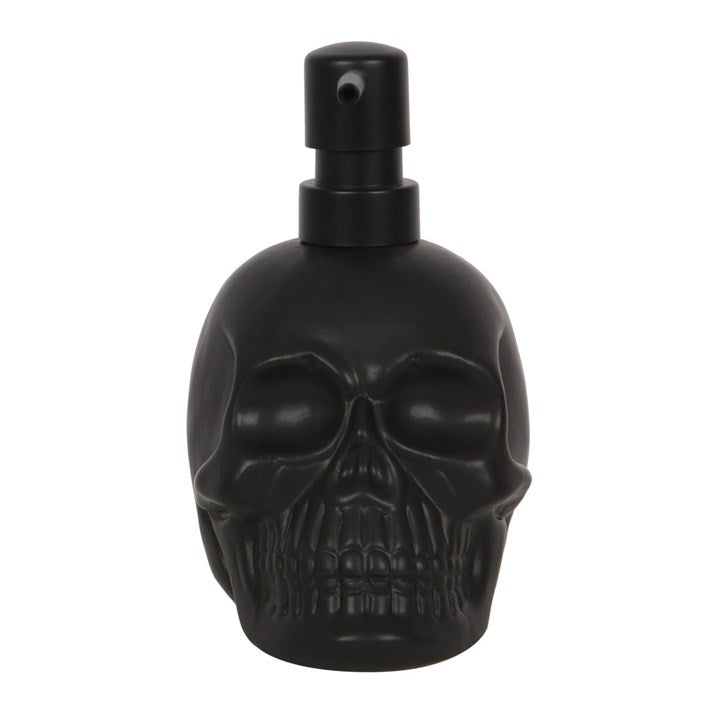 BLACK SKULL SOAP DISPENSER