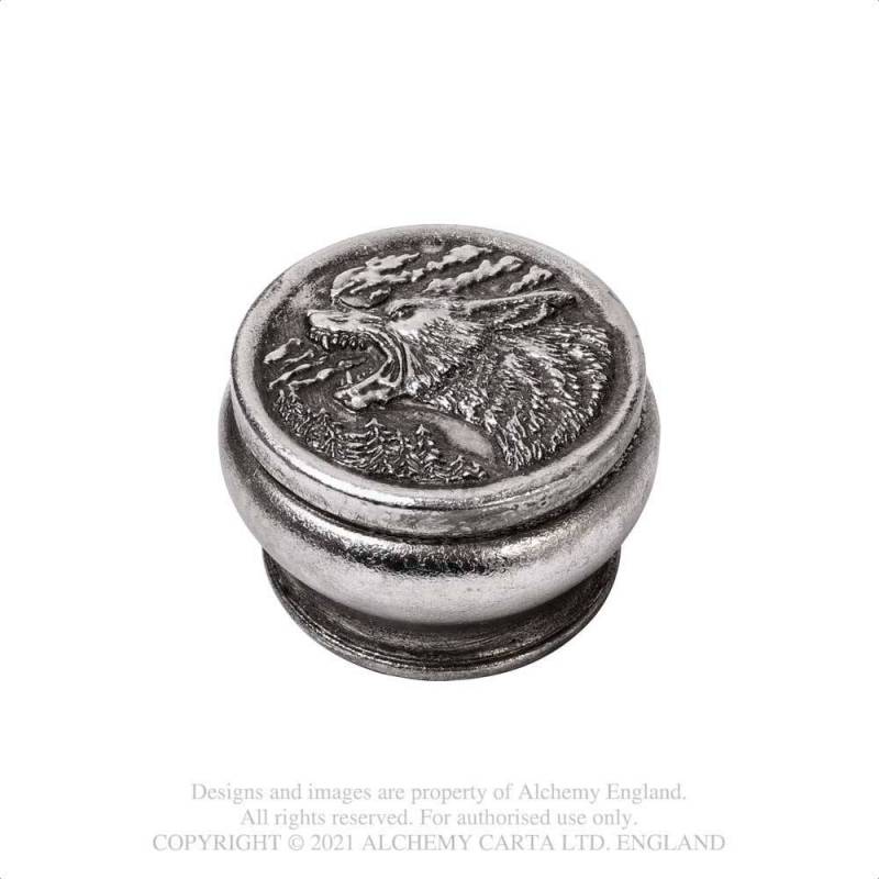 HOUR OF THE WOLF BOX - ANTIQUE SILVER (V103)