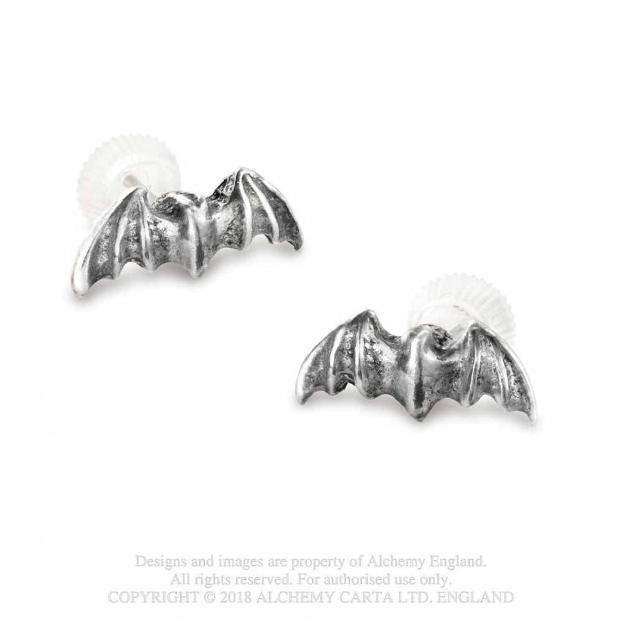 BAT STUDS (E186) Earrings